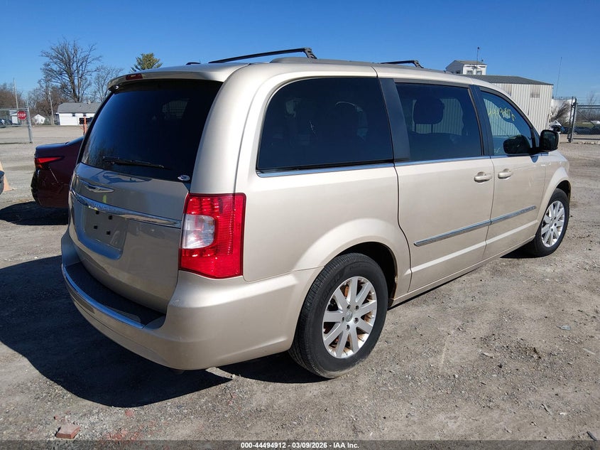 Vin: 2c4rc1bg0fr534161, lot: 44991638, chrysler town & country touring 20154