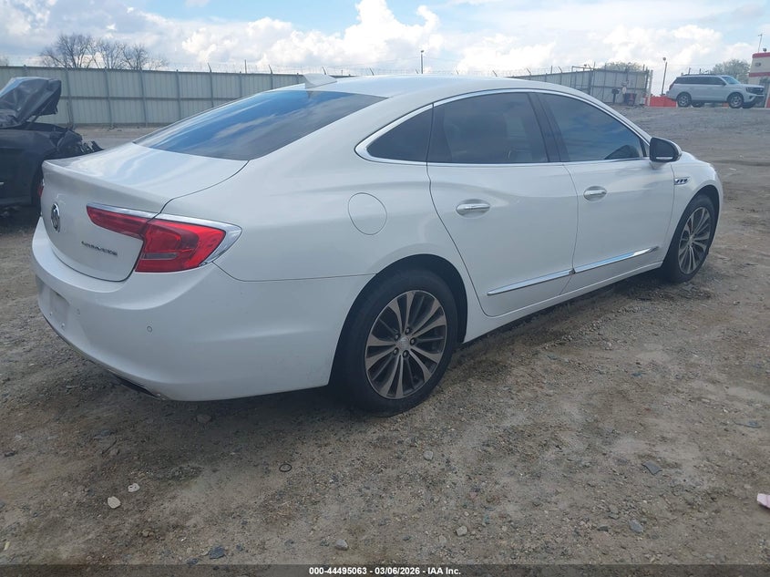 Vin: 1g4zp5ss4hu162969, lot: 44991789, buick lacrosse essence 20174