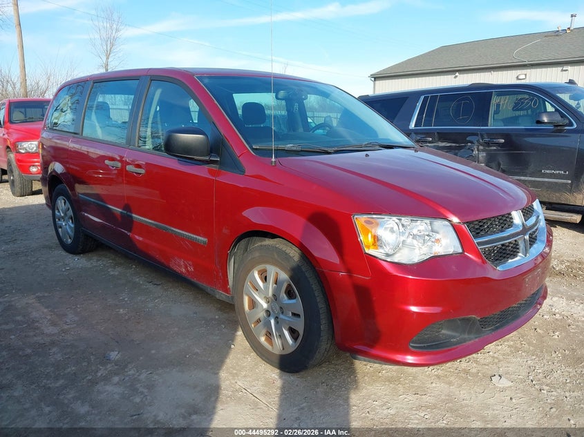 2016 Dodge Caravan 3.6 Grand American Value Pkg brown Lot 111044495292 Vin 2C4RDGBG1GR124700
