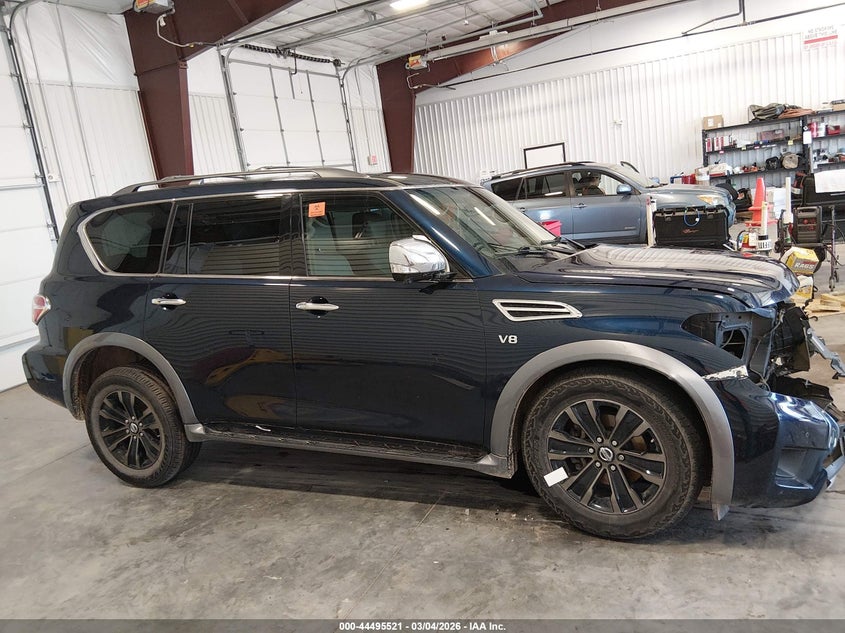 2017 Nissan Armada Platinum VIN: JN8AY2NE6H9702882 Lot: 44495521
