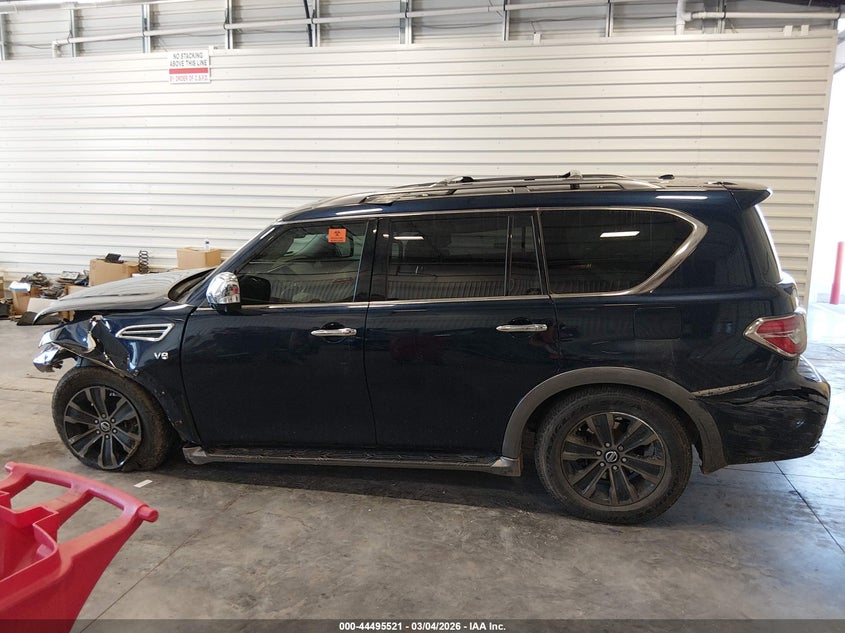 2017 Nissan Armada Platinum VIN: JN8AY2NE6H9702882 Lot: 44495521
