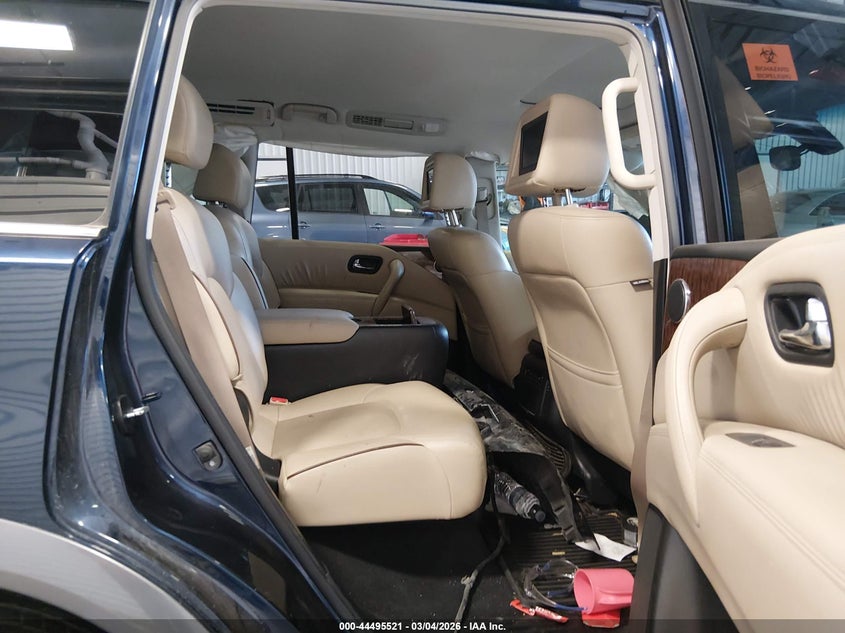 2017 Nissan Armada Platinum VIN: JN8AY2NE6H9702882 Lot: 44495521