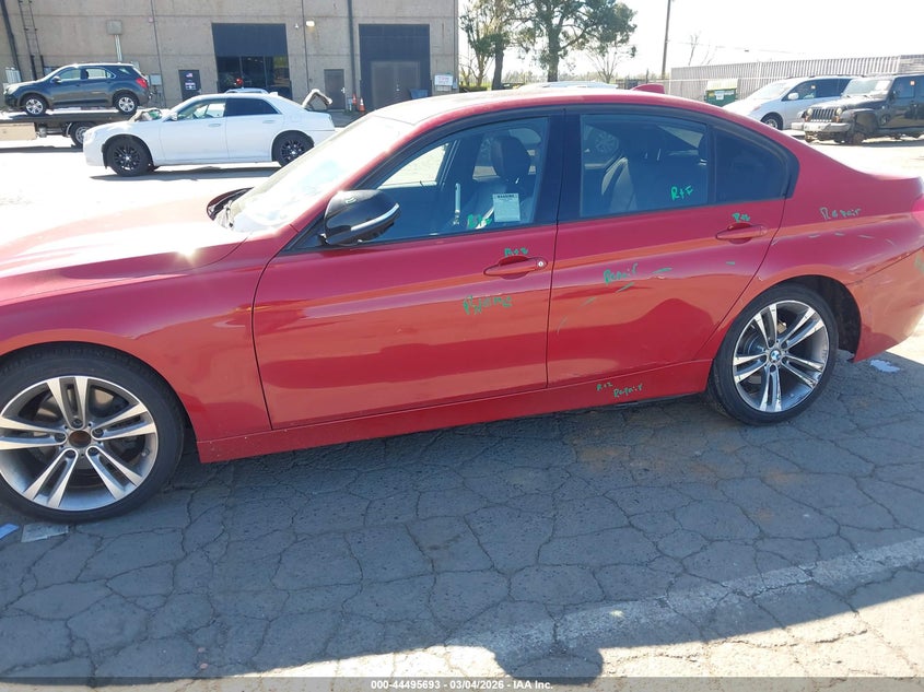 WBA3C1C56CF432169 2012 BMW 3er 2.0 328I red