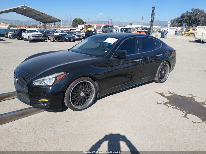 Vin: jn1by1ap7bm324001, lot: 44992471, infiniti m37 20112