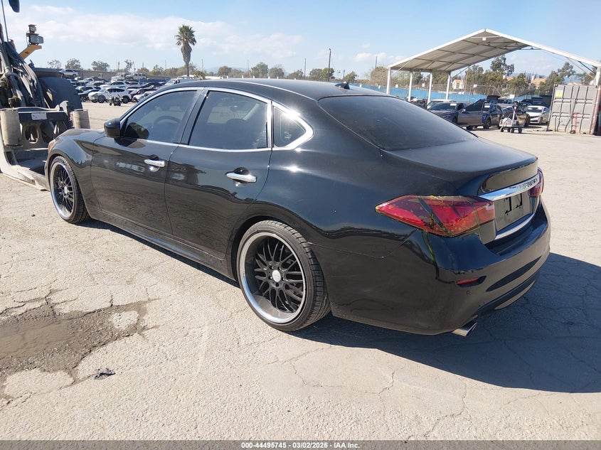 Vin: jn1by1ap7bm324001, lot: 44992471, infiniti m37 20113