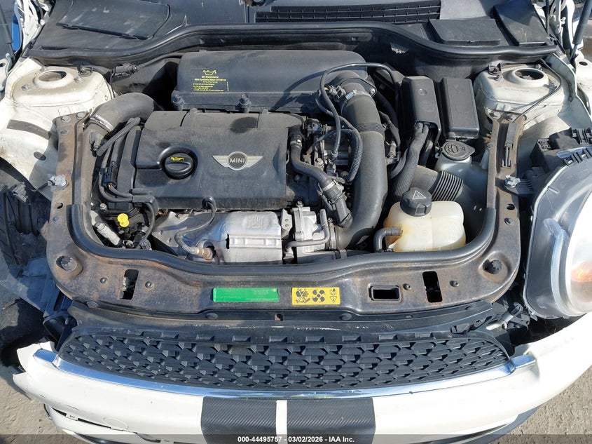 2012 Mini Cooper S Clubman VIN: WMWZG3C59CTY31489 Lot: 44495757