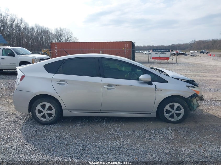 2013 Toyota Prius Two VIN: JTDKN3DU2D5595953 Lot: 44495834