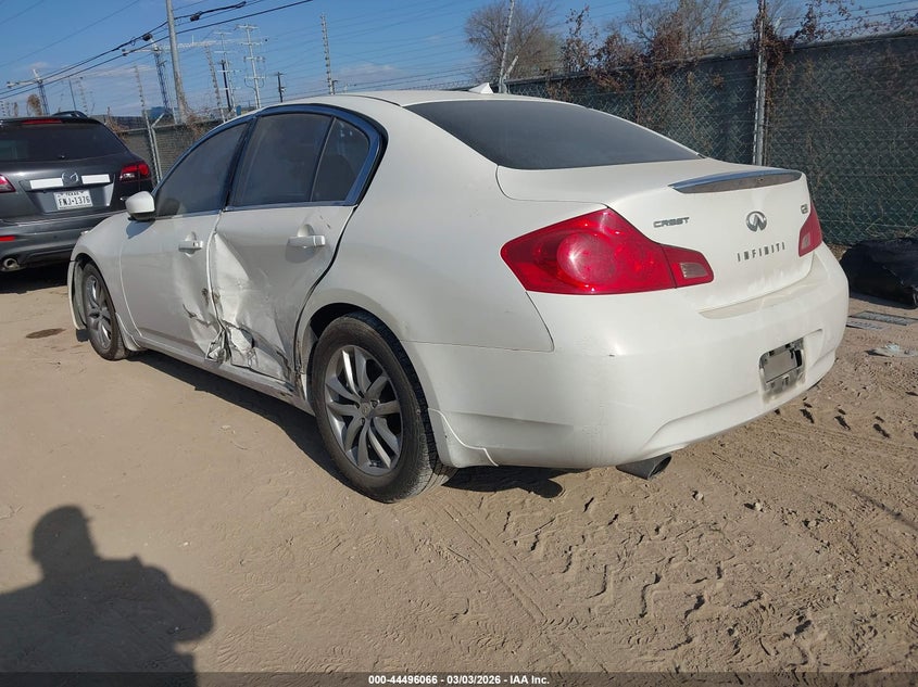 2009 Infiniti G37 Journey