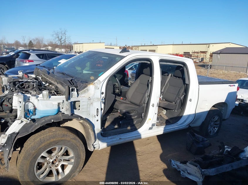 VIN 3GCPDKEK9PG145679 2023 CHEVROLET SILVERADO 1500 4WD  SHORT BED LT WITH 2FL