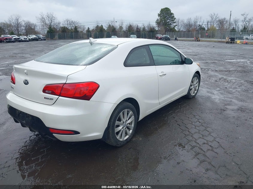 Vin: knafx6a89e5239289, lot: 44992874, kia forte koup ex 20144