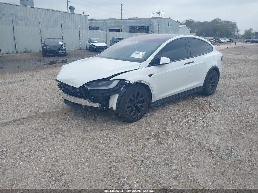 Vin: 7saxcbe58rf448784, lot: 44992990, tesla model x long range 20242