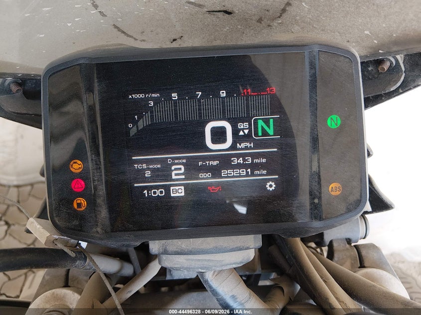 2022 Yamaha Mt09 C VIN: JYARN71Y2NA000729 Lot: 44496328