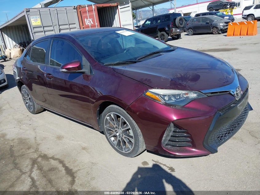 2017 Toyota Corolla Se Special Edition