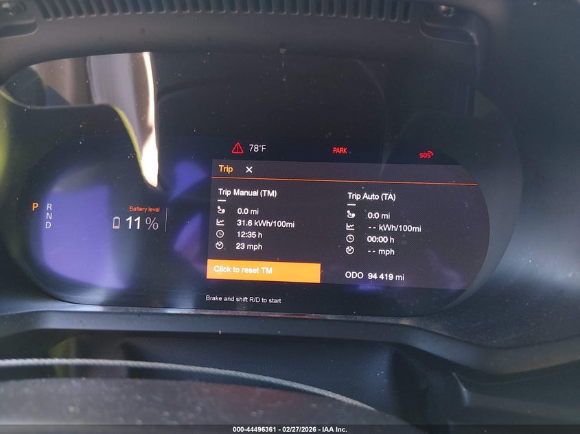 2022 Polestar 2 Long Range Dual Motor VIN: LPSED3KA1NL077878 Lot: 44496361