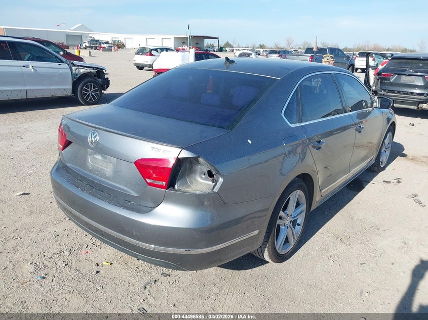 2014 Volkswagen Passat 2.0L Tdi Sel Premium