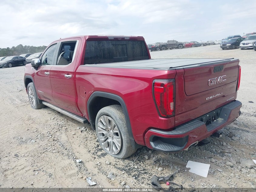 Vin: 1gtu9fel1lz325706, lot: 44993375, gmc sierra 1500 4wd  short box denali 20203