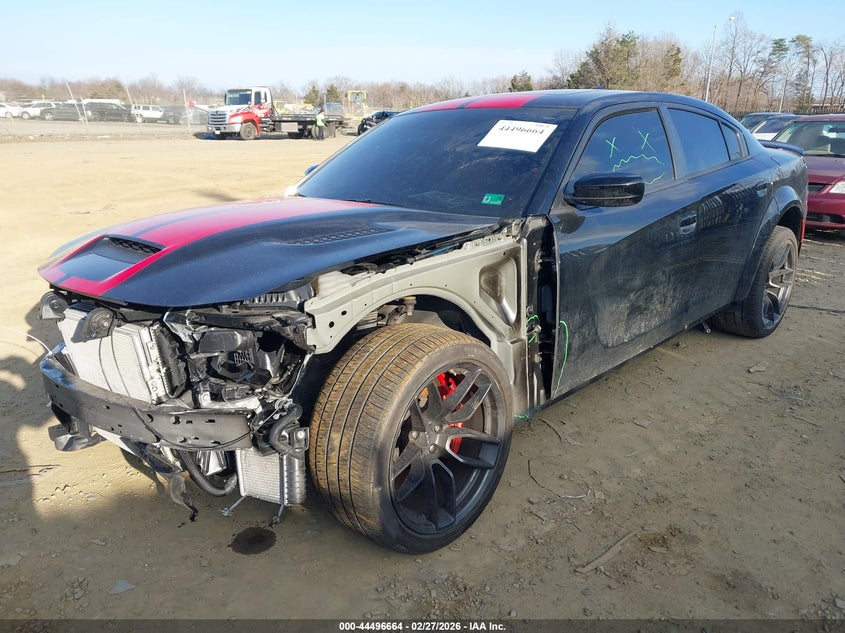 Vin: 2c3cdxl98ph543420, lot: 44993390, dodge charger srt jailbreak 20232