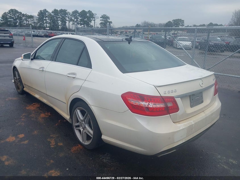 2013 Mercedes-Benz E 550 4Matic