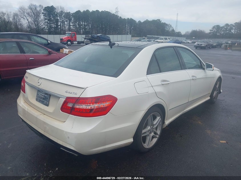 2013 Mercedes-Benz E 550 4Matic