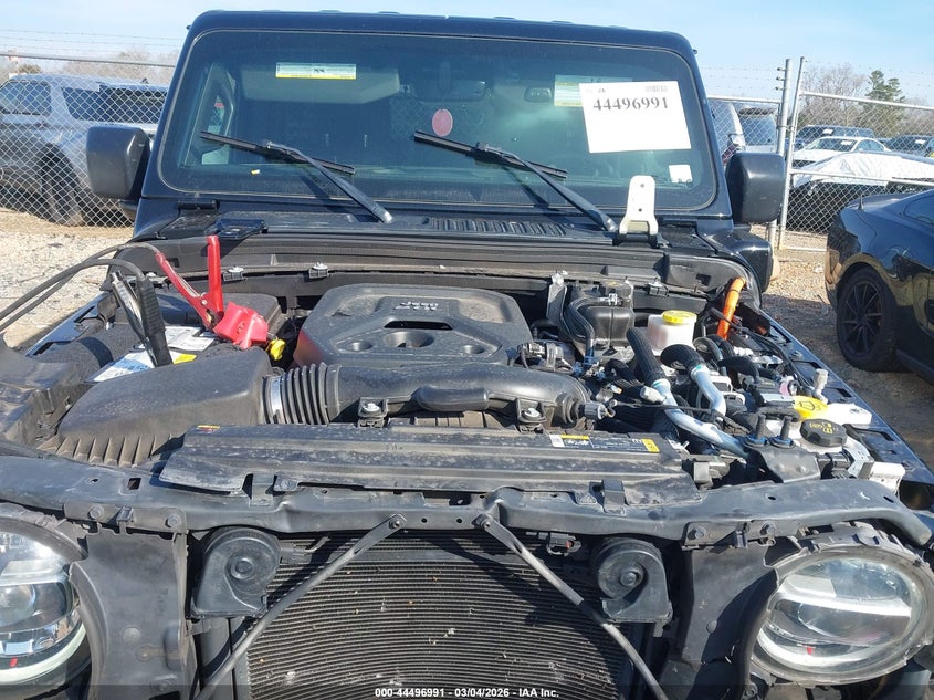 2021 Jeep Wrangler 4Xe Unlimited Sahara 4X4 VIN: 1C4JJXP62MW843463 Lot: 44496991