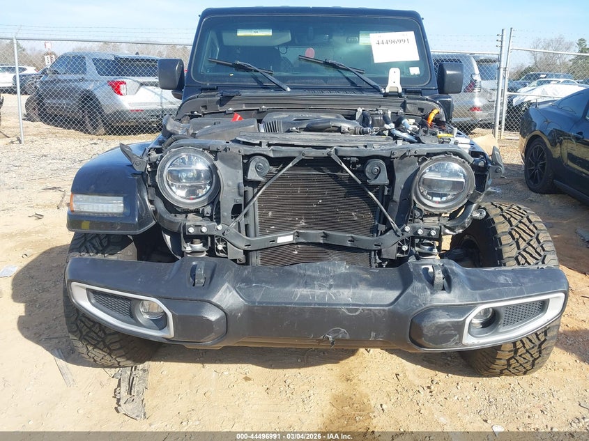 2021 Jeep Wrangler 4Xe Unlimited Sahara 4X4 VIN: 1C4JJXP62MW843463 Lot: 44496991