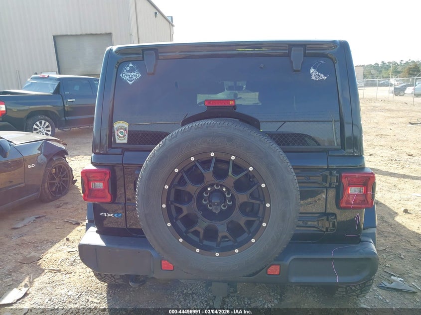 2021 Jeep Wrangler 4Xe Unlimited Sahara 4X4 VIN: 1C4JJXP62MW843463 Lot: 44496991