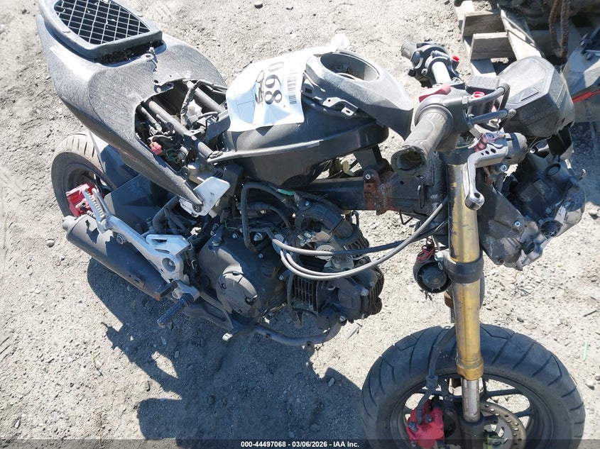 2017 Honda Grom 125 VIN: MLHJC6113H5207998 Lot: 44497068