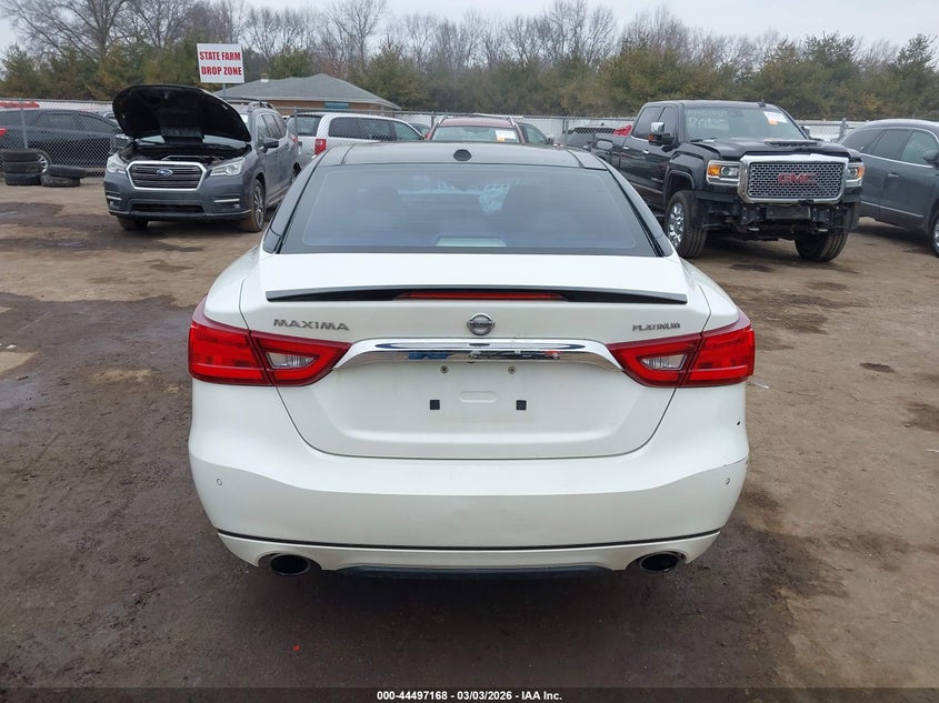 2016 Nissan Maxima 3.5 Platinum VIN: 1N4AA6APXGC407113 Lot: 44497168