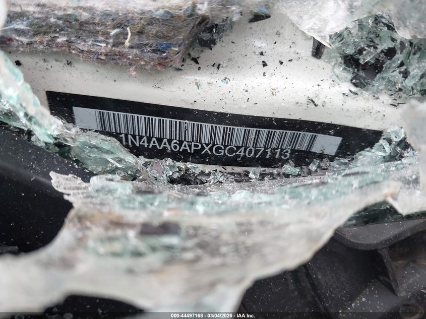 2016 Nissan Maxima 3.5 Platinum VIN: 1N4AA6APXGC407113 Lot: 44497168