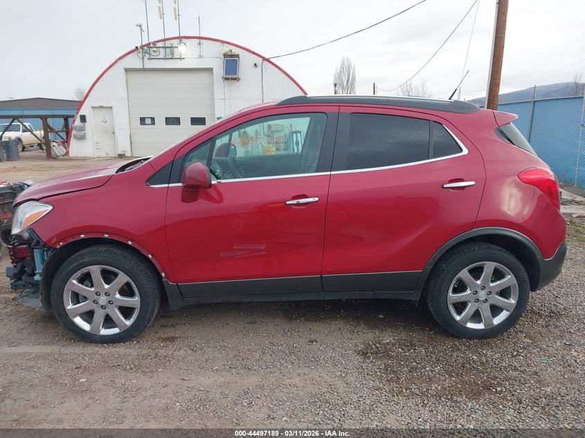 2013 BUICK ENCORE SPORT UTILITY VEHICLE 1.4L I-4 DOHC, VVT, TURBO, 138HP