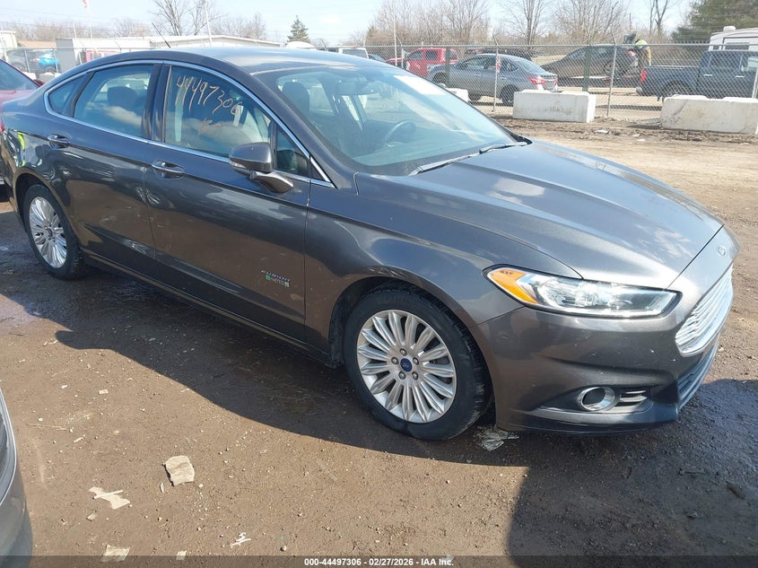 2016 Ford Fusion Energi Se Luxury