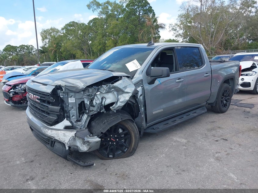 2025 GMC Sierra 1500 2Wd Short Box Elevation