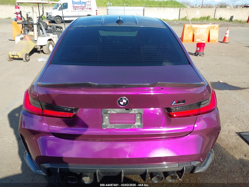 2021 BMW M3 Competition VIN: WBS33AY0XMFK86112 Lot: 44497401