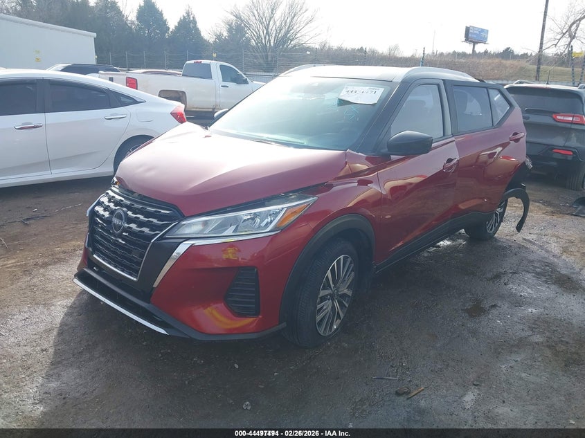 2022 NISSAN KICKS auction photo 2