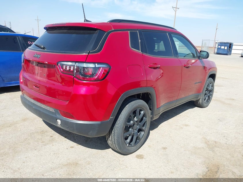 Vin: 3c4njdbn6st569086, lot: 44994276, jeep compass latitude 4x4 20254