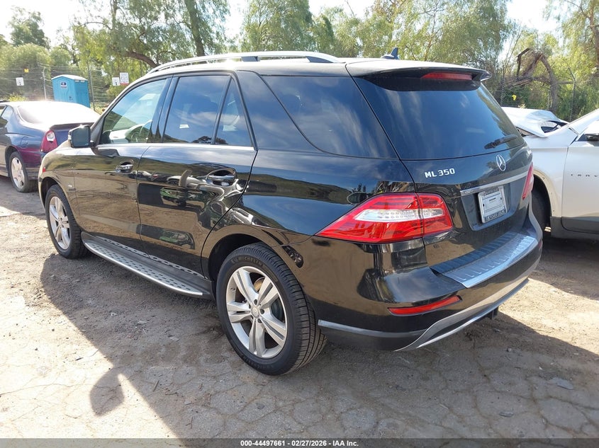 2012 Mercedes-Benz Ml 350 4Matic