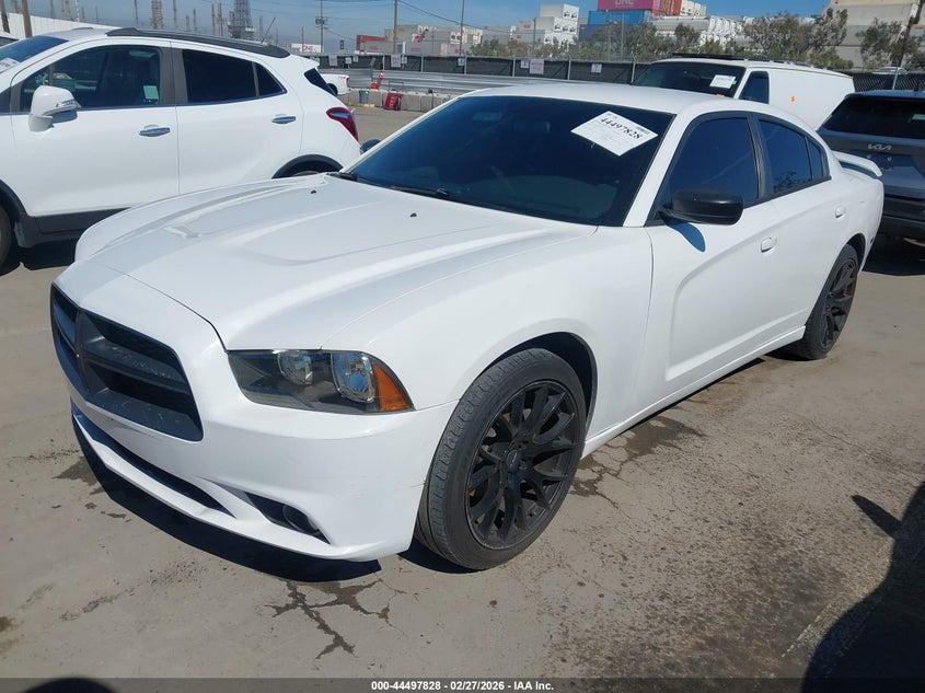 Vin: 2c3cdxbg0eh131277, lot: 44994554, dodge charger se 20142