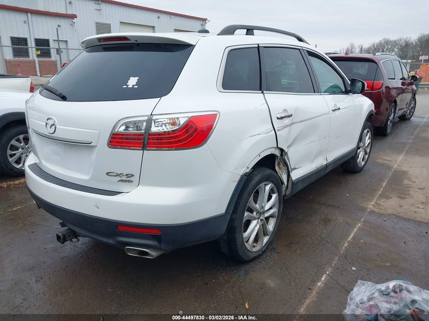 Vin: jm3tb3da9b0308659, lot: 44994556, mazda cx-9 grand touring 20114