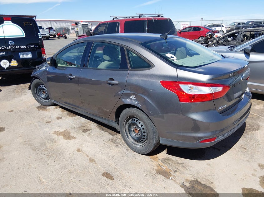2014 FORD FOCUS SEDAN 2.0L I-4 DI, DOHC, VVT, 160HP