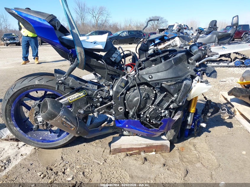 2018 Yamaha Yzfr1 VIN: JYARN39E0JA003836 Lot: 44497954