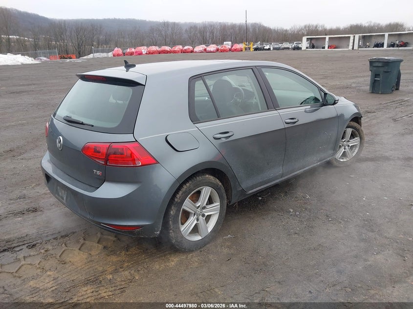 2017 Volkswagen Golf Tsi S 4-Door/Tsi Se 4-Door/Tsi Sel 4-Door/Tsi Wolfsburg Edition 4-Door