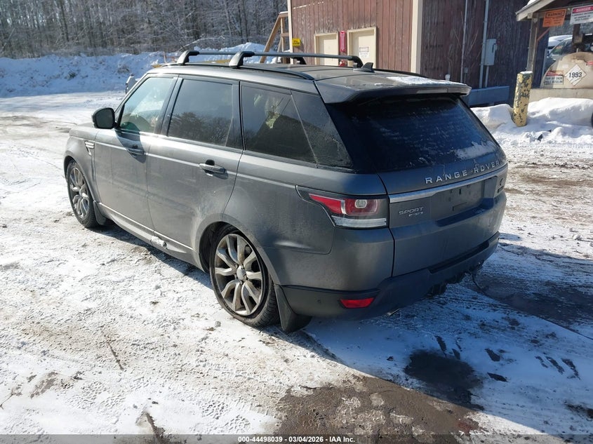 2016 Land Rover Range Rover Sport 3.0L V6 Turbocharged Diesel Hse Td6