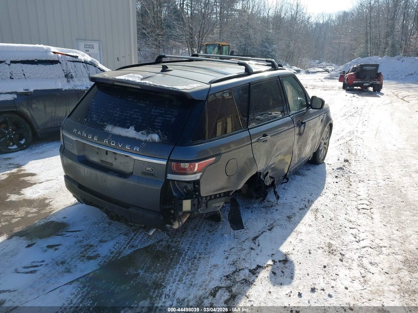 2016 Land Rover Range Rover Sport 3.0L V6 Turbocharged Diesel Hse Td6