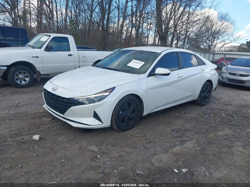 VIN 5NPLM4AG6MH007757 2021 HYUNDAI ELANTRA SEL