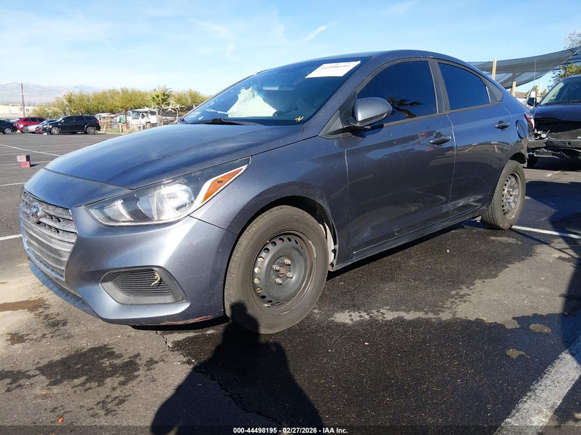 2018 Hyundai Accent 1.6 Se grey Lot 111044498195 Vin 3KPC24A32JE031962