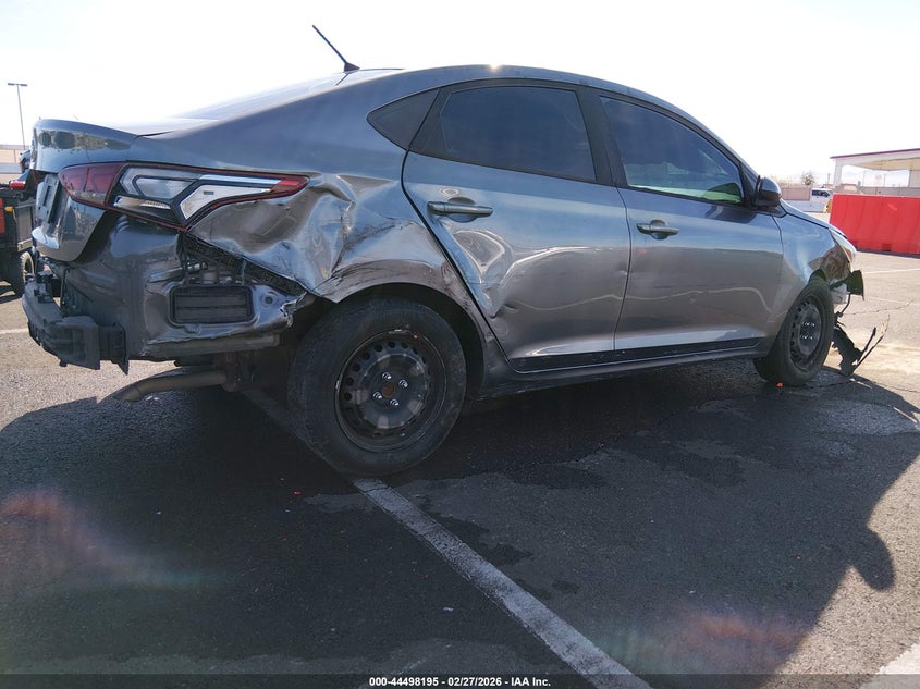 2018 Hyundai Accent 1.6 Se grey Lot 111044498195 Vin 3KPC24A32JE031962