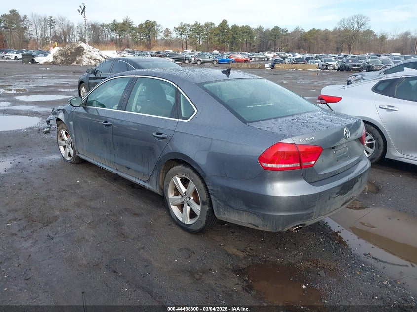 2012 Volkswagen Passat 2.5L Se