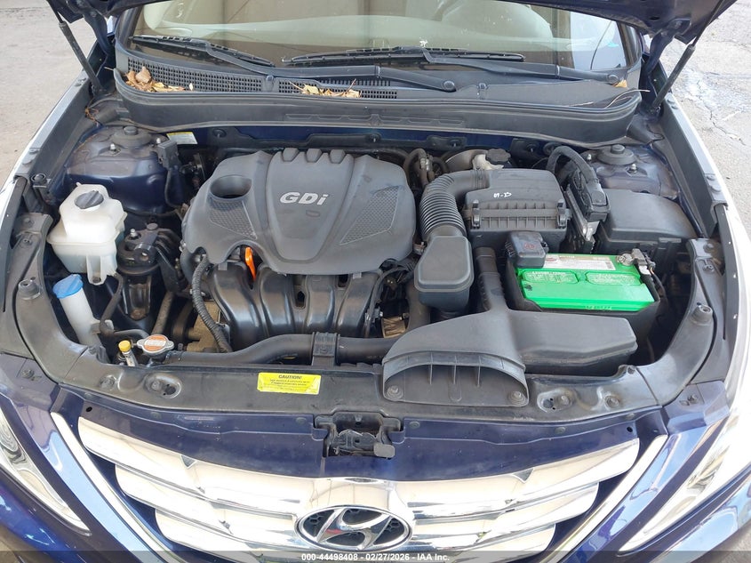 2012 Hyundai Sonata 2.4 Gls blue Lot 111044498408 Vin 5NPEB4AC4CH380922