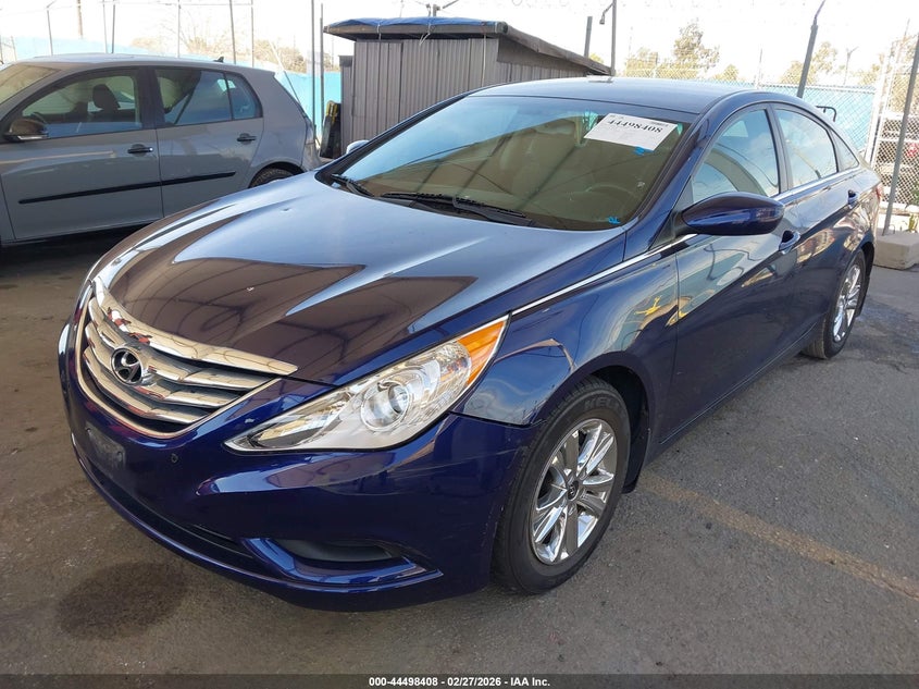 2012 Hyundai Sonata 2.4 Gls blue Lot 111044498408 Vin 5NPEB4AC4CH380922