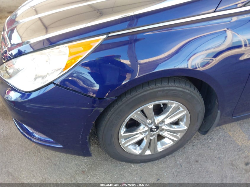 2012 Hyundai Sonata 2.4 Gls blue Lot 111044498408 Vin 5NPEB4AC4CH380922